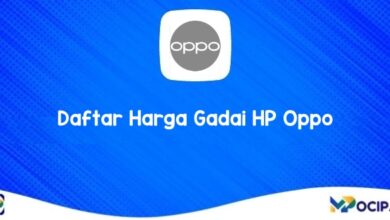 Daftar Harga Gadai HP Oppo