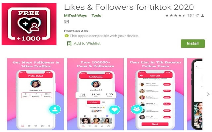 Likes & Followers for TikTok