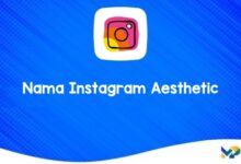Nama Instagram Aesthetic