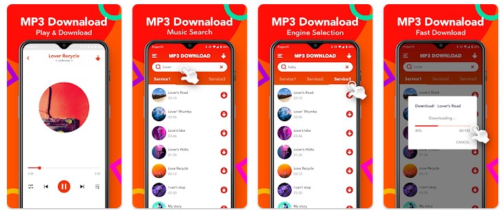 Aplikasi dengar lagu terbaik (MP3 Downloader pengunduh musik MP3)