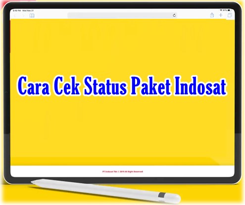 Cara Cek Status Paket Indosat