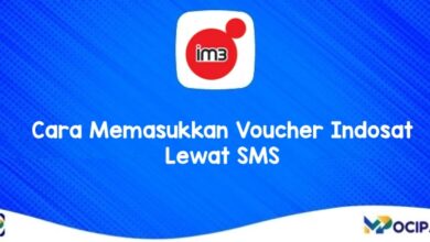 Cara Memasukkan Voucher Indosat Lewat SMS