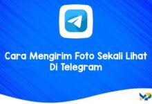 Cara Mengirim Foto Sekali Lihat Di Telegram