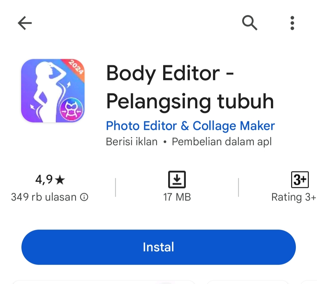 Aplikasi Body Editor