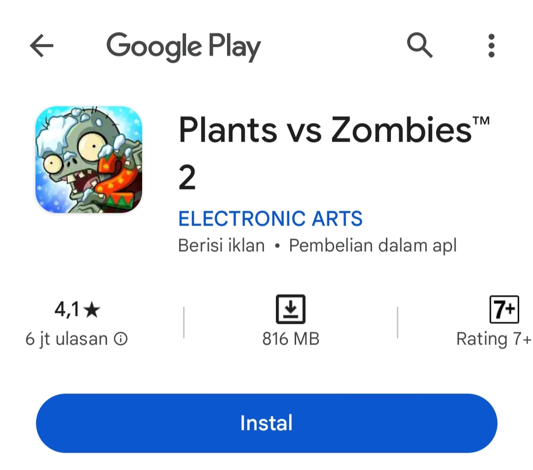Plants vs Zombie 2 Android
