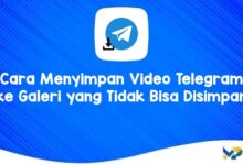 Cara Menyimpan Video Telegram ke Galeri yang Tidak Bisa Disimpan
