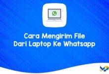 Cara Mengirim File Dari Laptop Ke Whatsapp