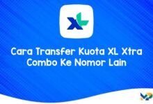 Cara Transfer Kuota XL Xtra Combo Ke Nomor Lain