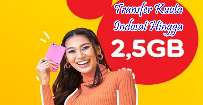 Cara transfer kuota internet Indosat yang sudah ada