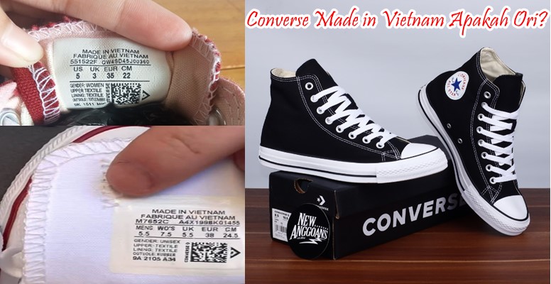 Converse Made in Vietnam Apakah Ori?