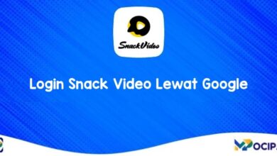 Login Snack Video Lewat Google