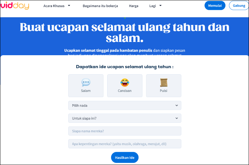 Cara Membuat Ucapan Ulang Tahun Lewat Link Kreatif