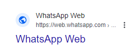 Cari Whatsapp Web