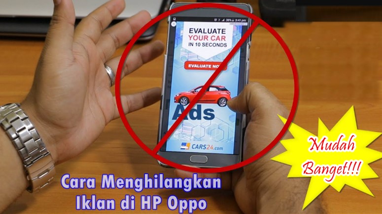 Cara menghilangkan iklan di HP Oppo yang tiba-tiba muncul
