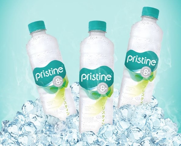 Merk Air Mineral Terbaik di Indonesia - Pristine 8.6+