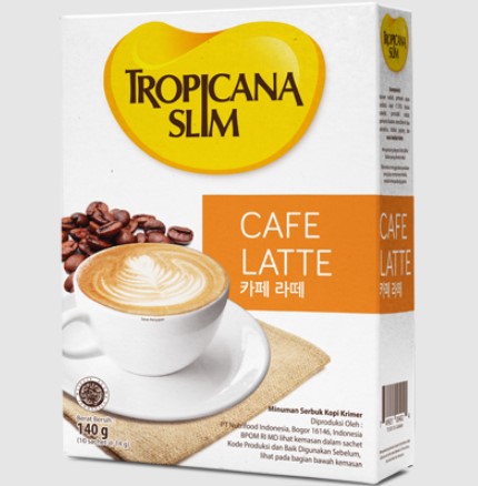 Merk Kopi Hitam untuk Diet (Tropicana Slim Cafe Latte)