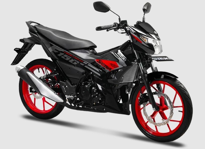 Motor bebek Paling Ringan dan Pendek - Suzuki Satria F150