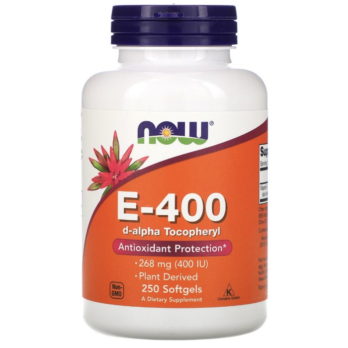 Now Vitamin E-400 D-Alpha
