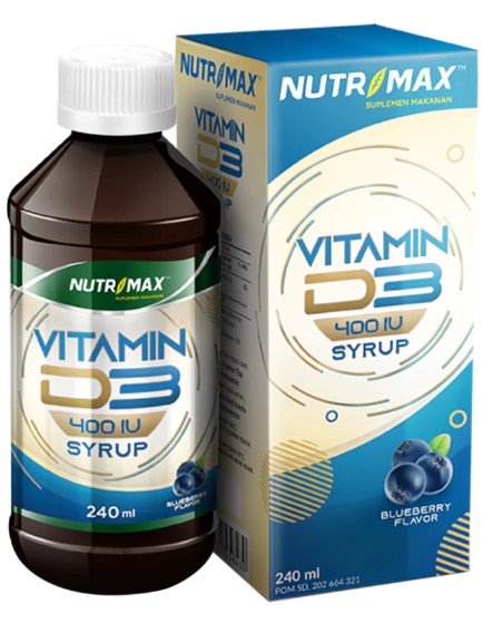 Nutrimax Vitamin D3 400 IU Sirup