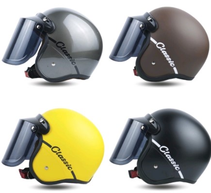 Rekomendasi Helm Untuk Wanita Berhijab - Helm Bogo Classic