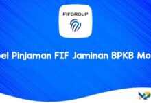 Tabel Pinjaman FIF Jaminan BPKB Motor