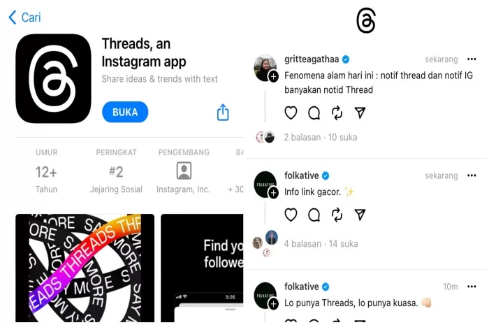 Apa Itu Lencana Threads di Instagram