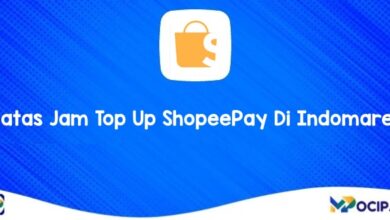 Batas Jam Top Up ShopeePay Di Indomaret