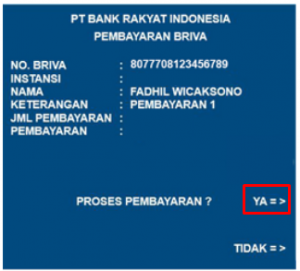 Cara Bayar Akulaku Melalui ATM BRI