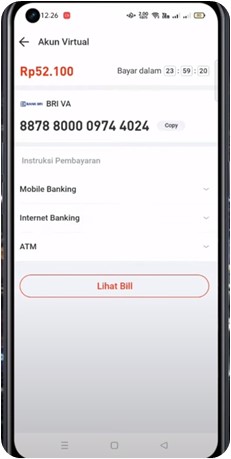 Cara Bayar Akulaku Melalui BRI Mobile