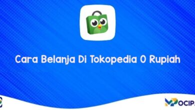 Cara Belanja Di Tokopedia 0 Rupiah