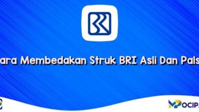 Cara Membedakan Struk BRI Asli Dan Palsu