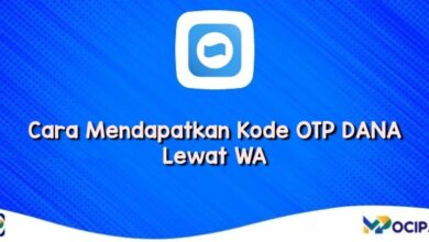 Cara Mendapatkan Kode OTP DANA Lewat WA