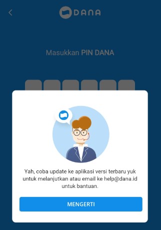 Cara Mengatasi DANA Sistem Sedang Sibuk