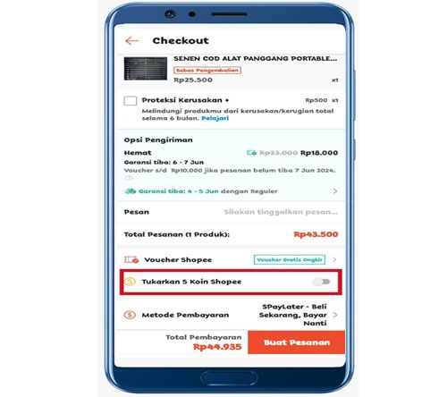 Cara Menggunakan Koin Shopee untuk Berbelanja