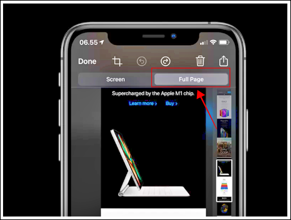 Cara Screenshot Panjang Di Iphone Dengan Mudah