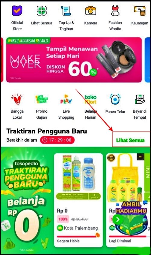 Cara Belanja Di Tokopedia 0 Rupiah, Gratis Tak Perlu Bayar!