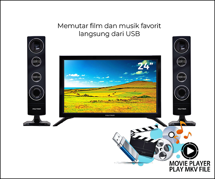 Kelebihan Dan Kekurangan TV LED Polytron 24 Inch