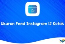 Ukuran Feed Instagram 12 Kotak