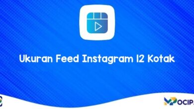 Ukuran Feed Instagram 12 Kotak