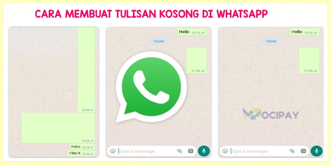 Cara Membuat Tulisan Kosong Di Whatsapp