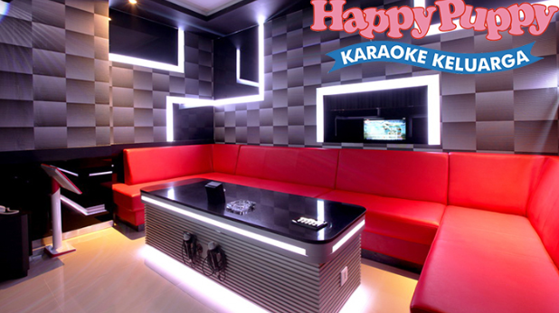 Ruangan karaoke happy puppy