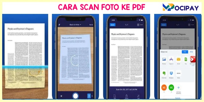 Cara Scan Foto Ke PDF