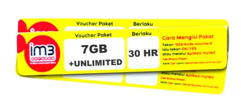 Voucher Unlimited Internet Indosat Murah