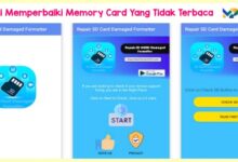Aplikasi Memperbaiki Memory Card Yang Tidak Terbaca