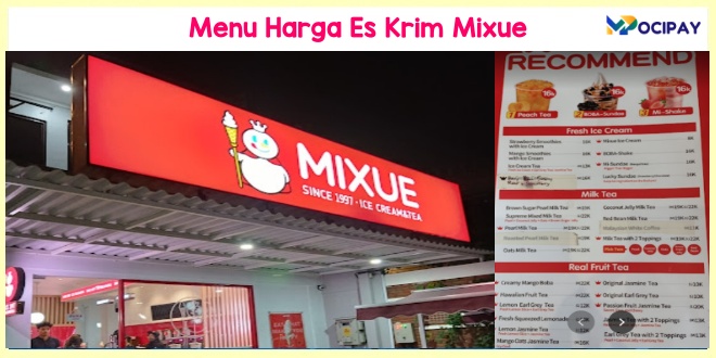 Menu Harga Es Krim Mixue Yang Sedang Viral Mulai 8 Ribuan 0751