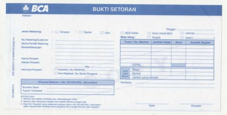 3 Cara Setor Tunai Bca Tanpa Kartu Terbaru 2024