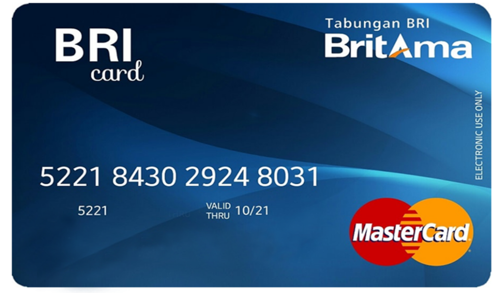 7 Jenis Kartu ATM BRI, Biaya Admin dan Gambarnya