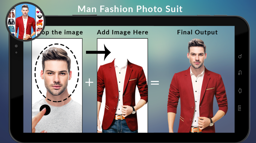 Aplikasi Man Suit Photo Editor