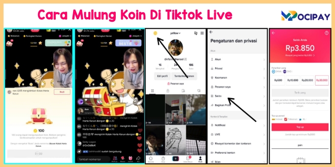 Cara Mulung Koin Di Tiktok Live