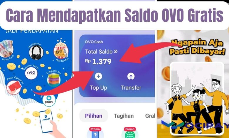 cara mendapatkan saldo OVO gratis